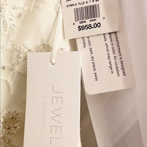 New with tags wedding dress.